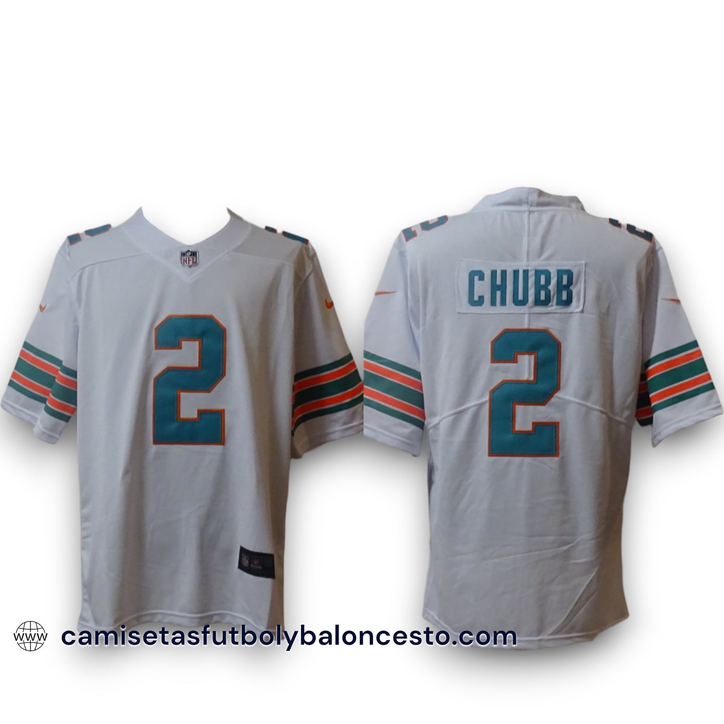 Camiseta NFL Miami Dolphins - Throwback Visitante