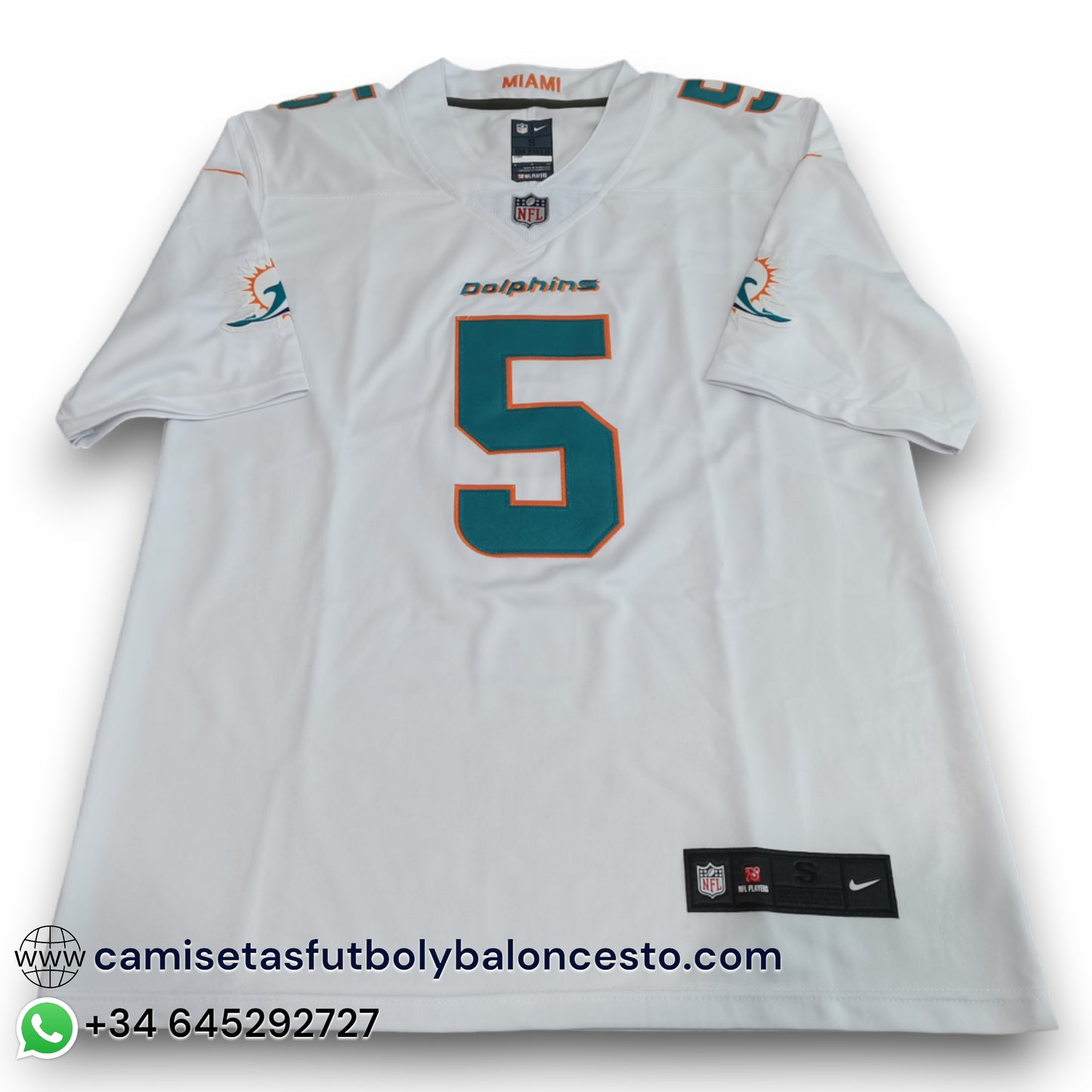 Camiseta NFL Miami Dolphins - Visitante