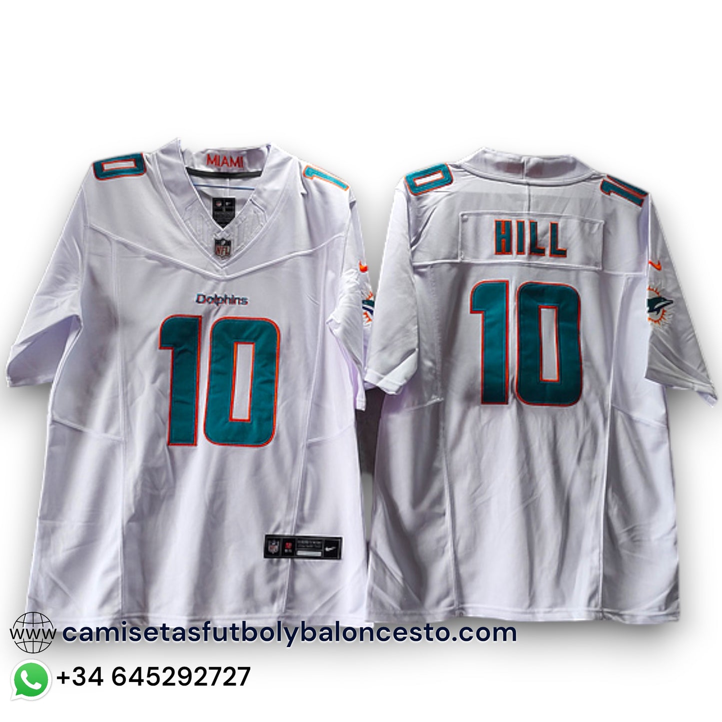 Camiseta NFL Miami Dolphins - Visitante