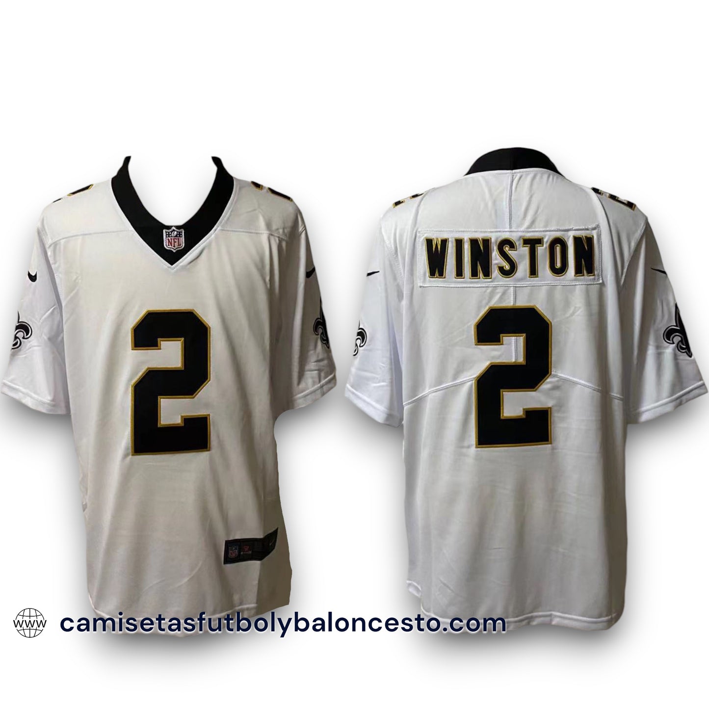 Camiseta NFL New Orleans Saints - Visitante