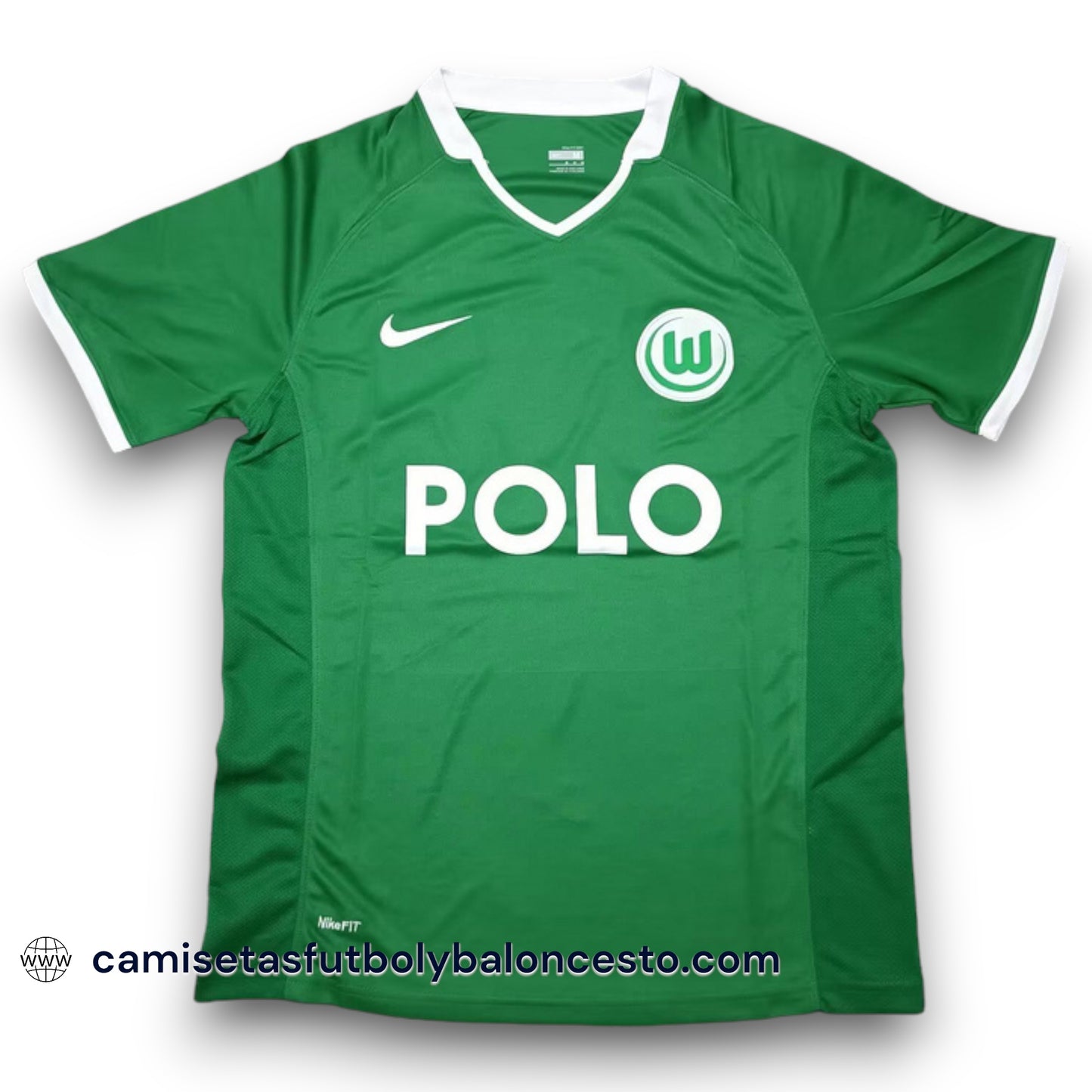 Camiseta Wolfsburg 2008-2009 Local