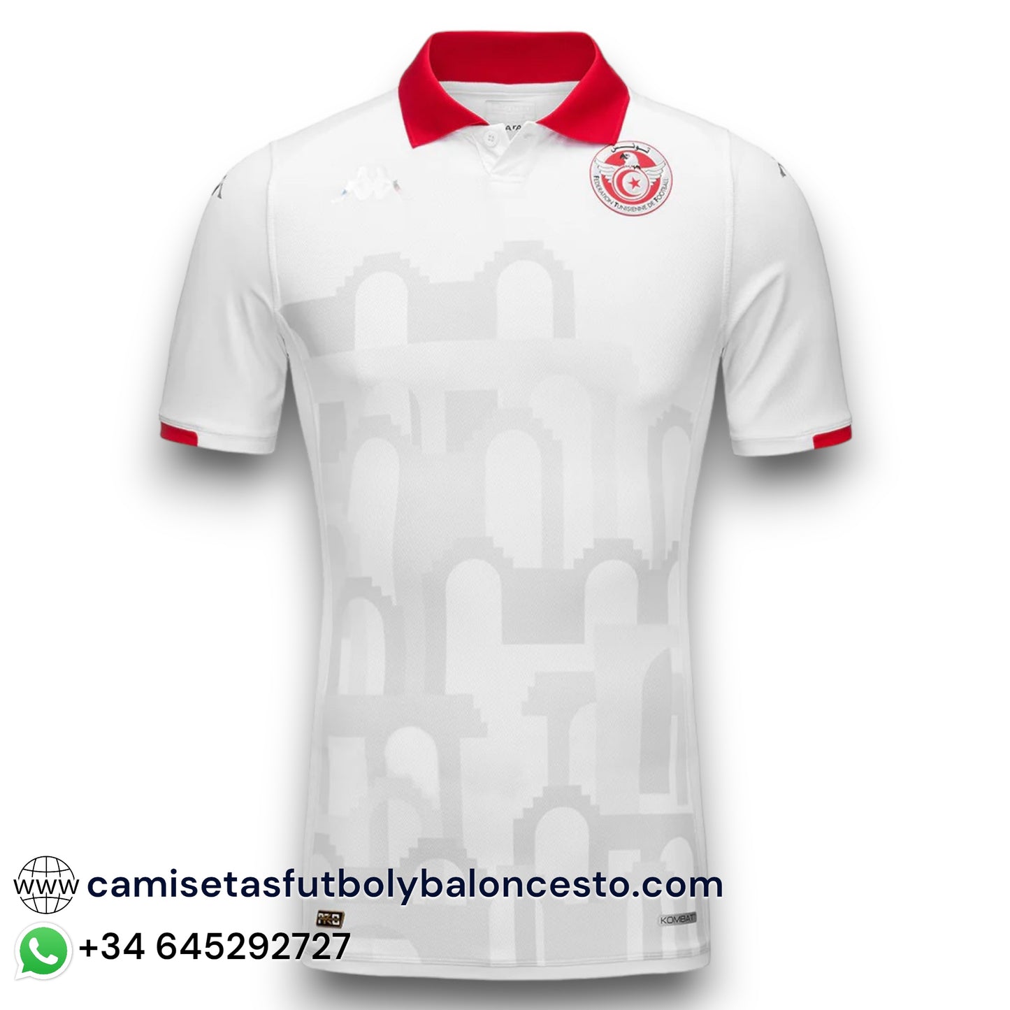 Camiseta Túnez 2023-2024 Visitante