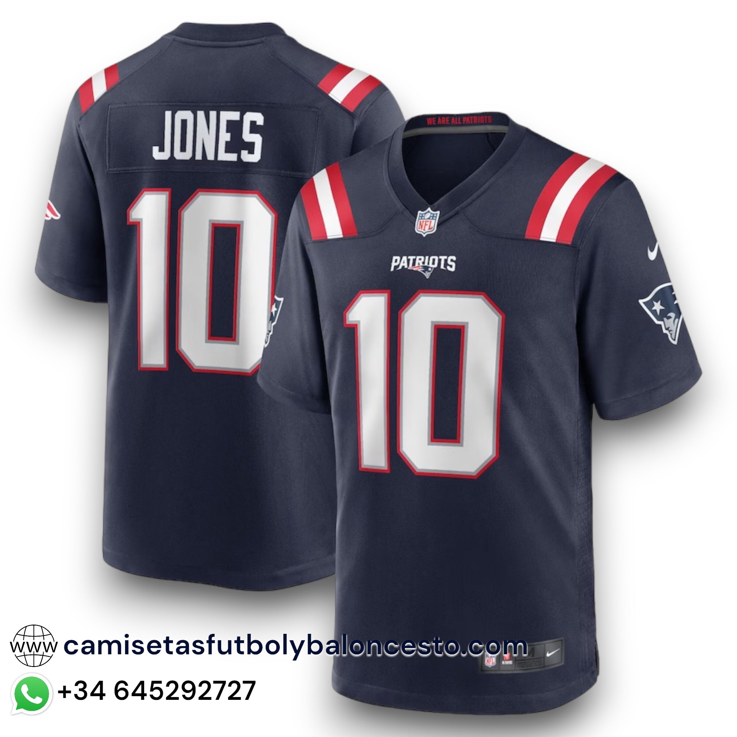 Camiseta NFL New England Patriots Local camisetasfutbolbaloncesto