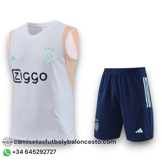 Conjunto Ajax 2023-2024 Visitante - Tirantes - Entrenamiento