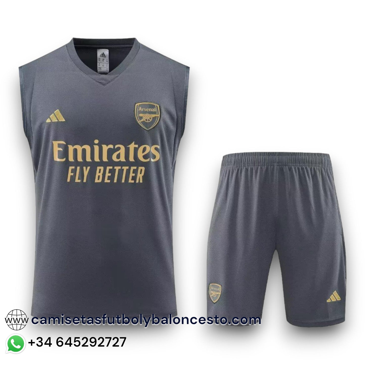 Conjunto Arsenal  2023-2024 Alternativo - Tirantes - Entrenamiento