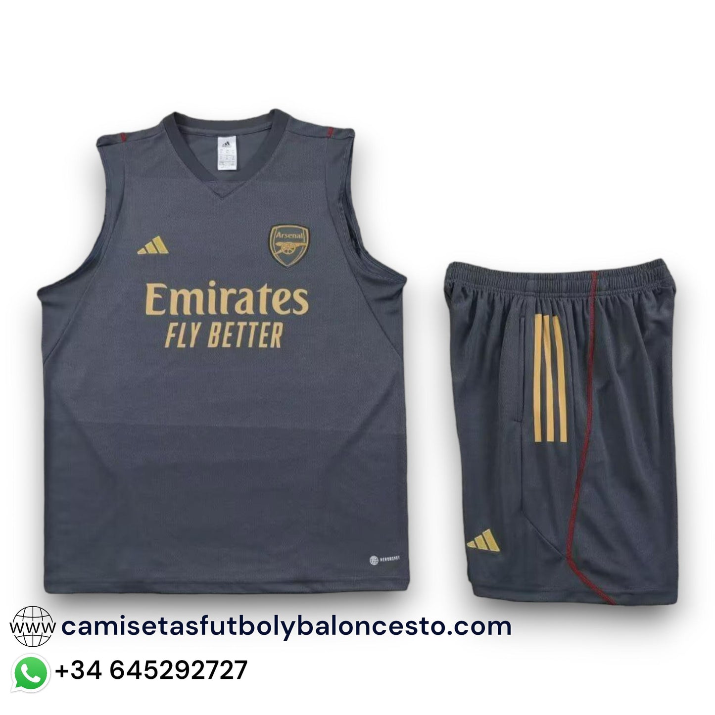 Conjunto Arsenal  2023-2024 Alternativo - Tirantes - Entrenamiento