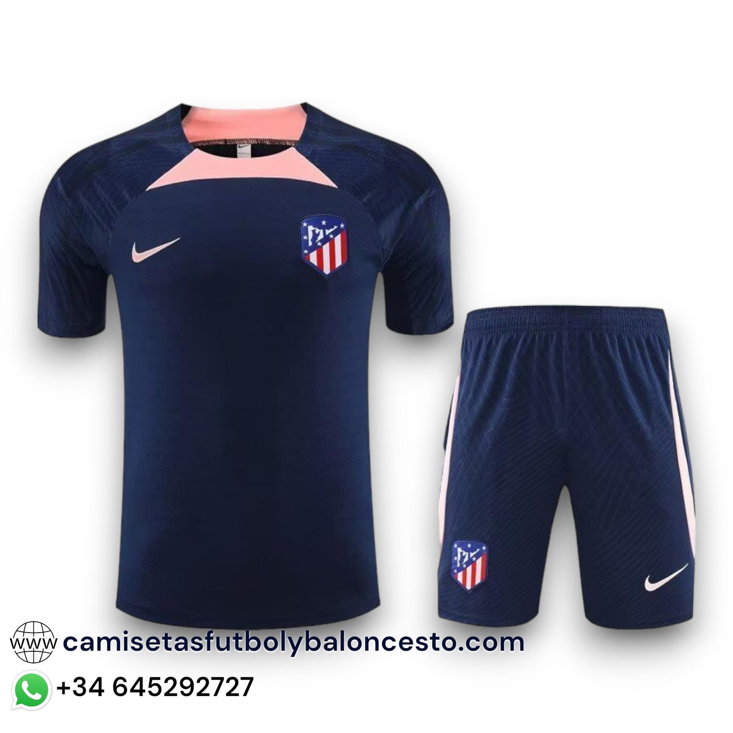 Conjunto Atlético de Madrid 2023-2024 Visitante - Entrenamiento