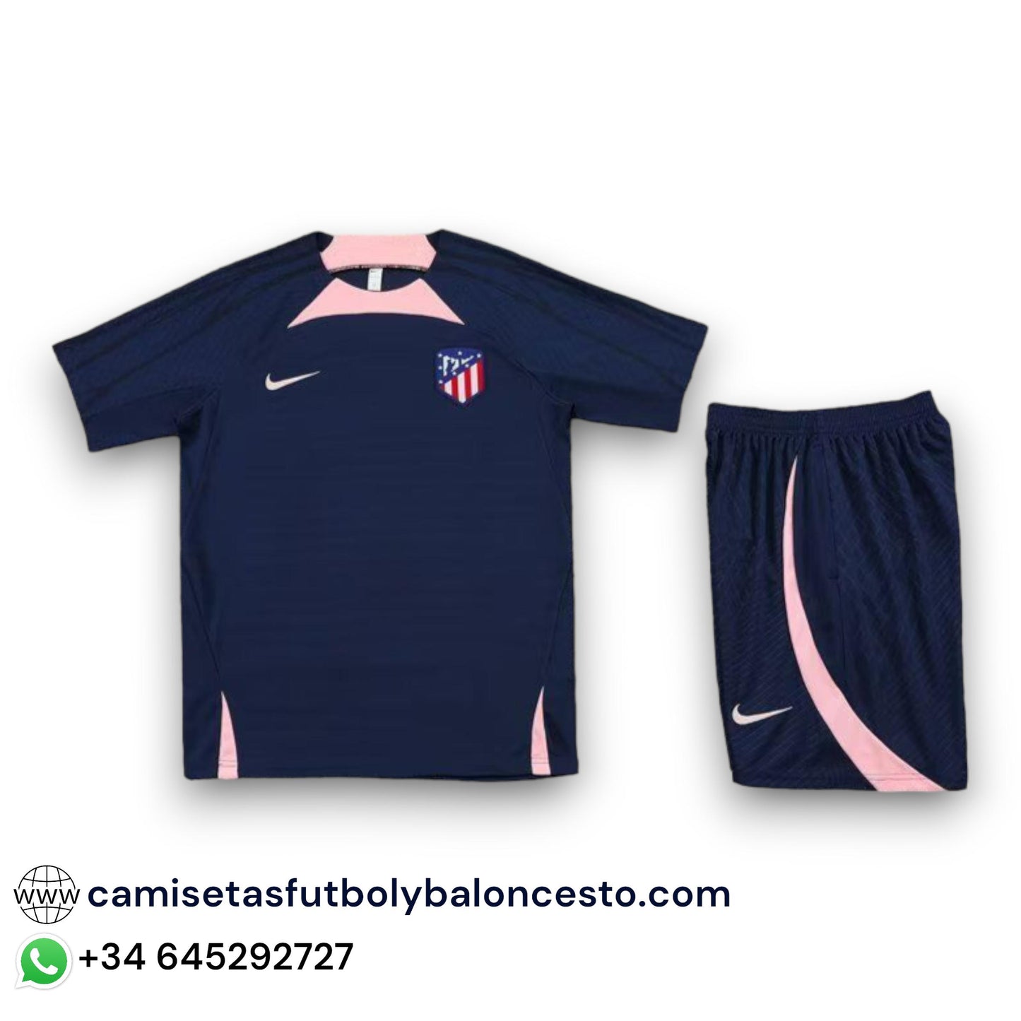 Conjunto Atlético de Madrid 2023-2024 Visitante - Entrenamiento