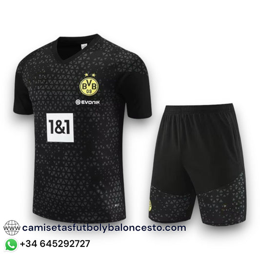 Conjunto Borussia Dortmund 2023-2024 Visitante - Entrenamiento