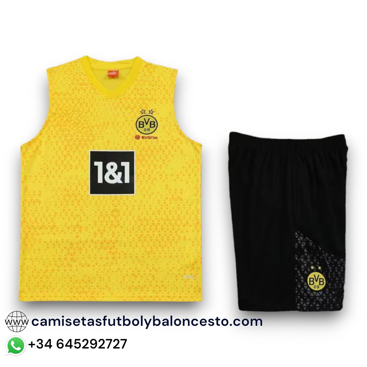 Conjunto Borussia Dortmund  2023-2024 Local - Tirantes - Entrenamiento