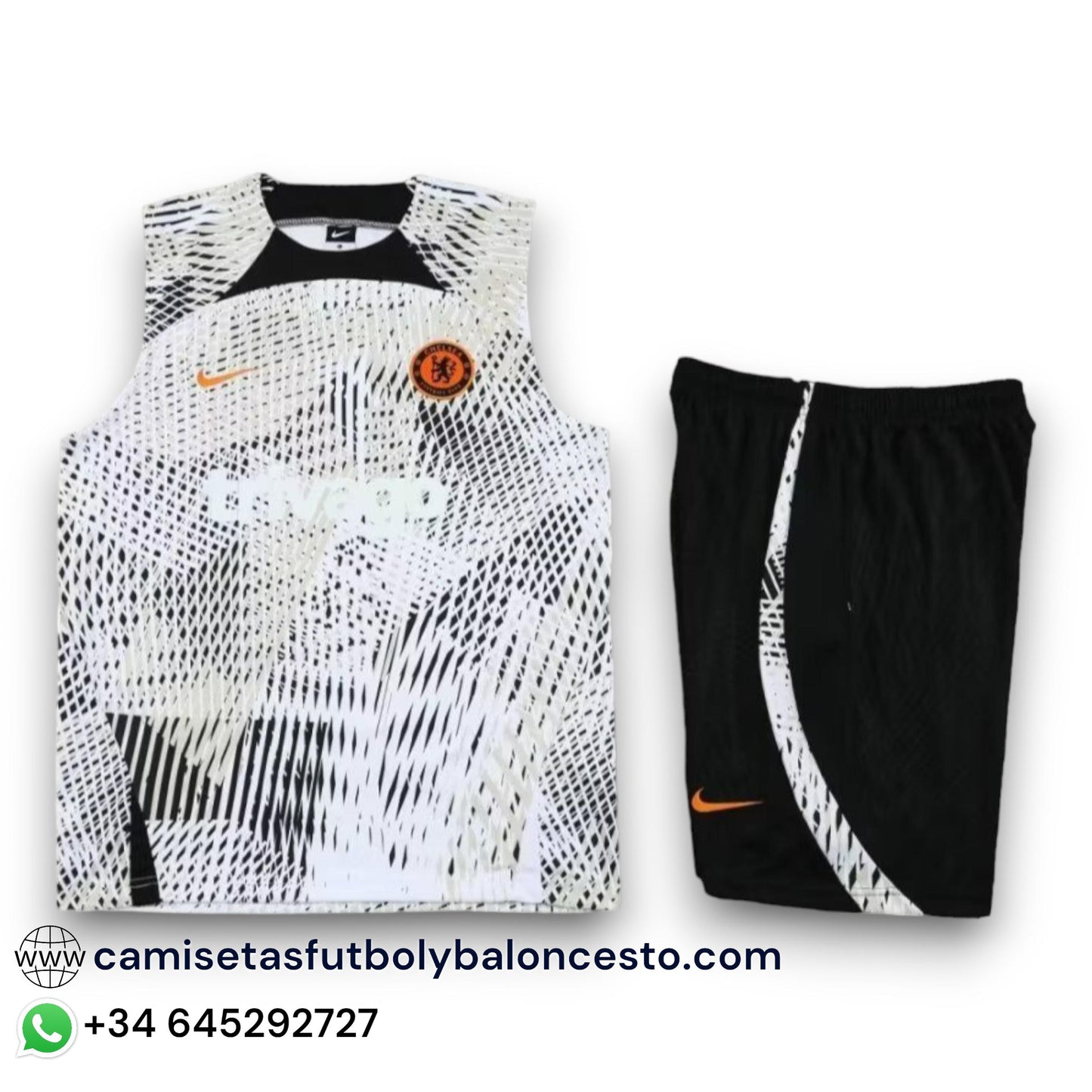 Conjunto Chelsea 2023-2024 Alternativo - Tirantes - Entrenamiento