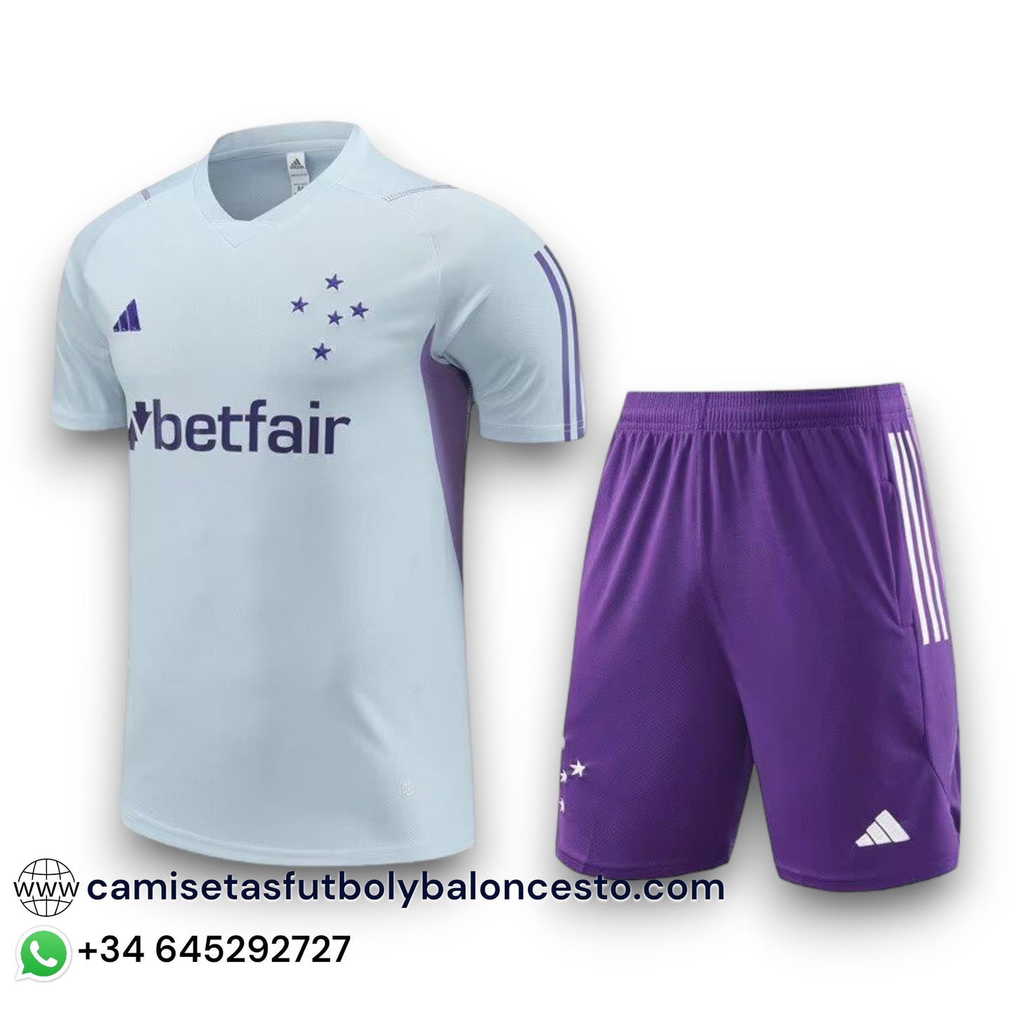 Conjunto Cruzeiro 2023-2024 Alternativo 2 - Entrenamiento