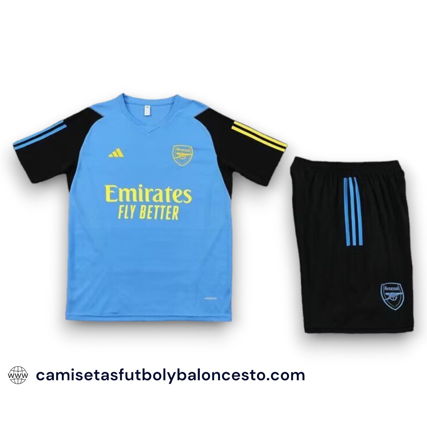 Conjunto Arsenal 2023-2024 Visitante - Entrenamiento