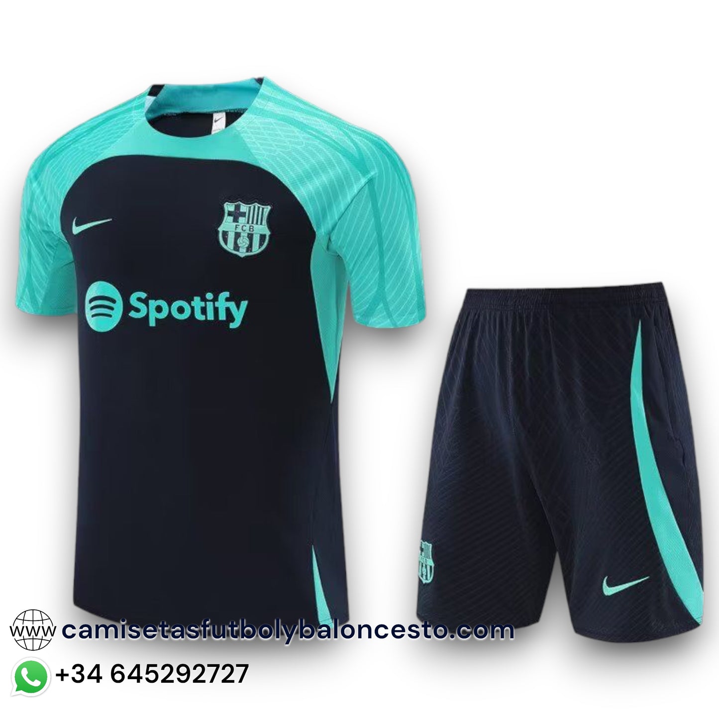 Conjunto Barcelona 2023-2024 Alternativo 8 - Entrenamiento