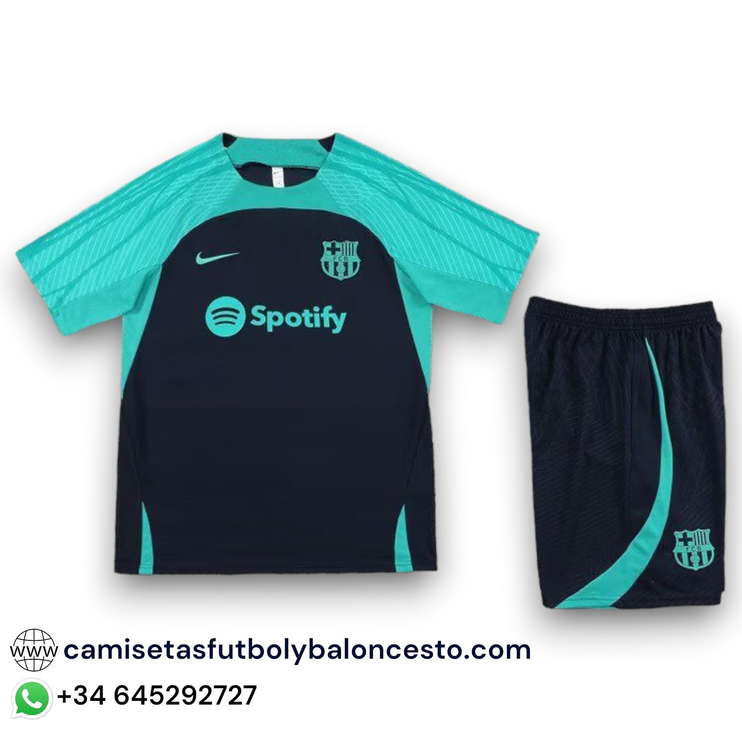 Conjunto Barcelona 2023-2024 Alternativo 8 - Entrenamiento