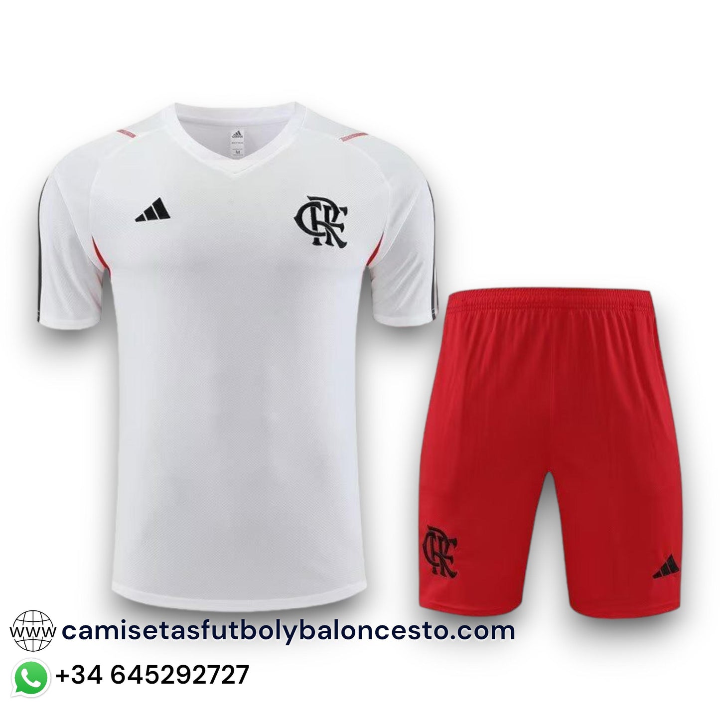 Conjunto Flamengo 2023-2024 Visitante - Entrenamiento