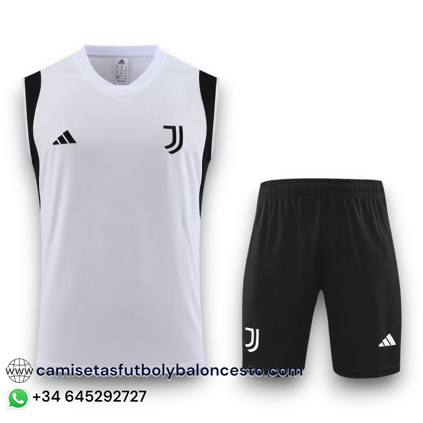 Conjunto Juventus  2023-2024 Visitante - Tirantes - Entrenamiento