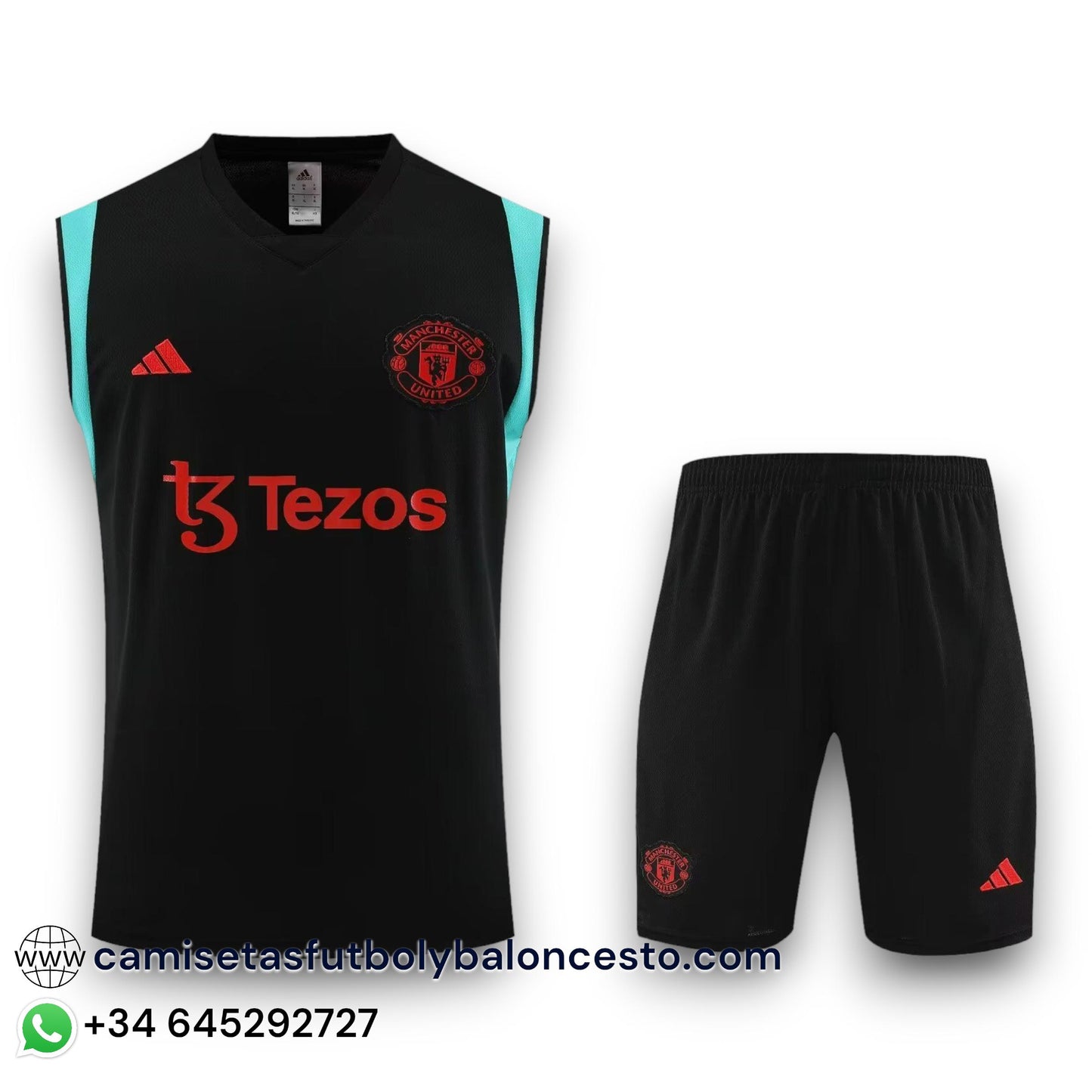 Conjunto Manchester United 2023-2024 Alternativo - Tirantes - Entrenamiento