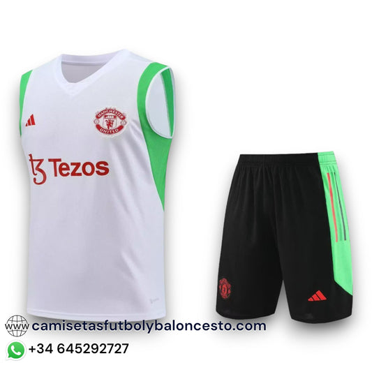 Conjunto Manchester United 2023-2024 Visitante - Tirantes - Entrenamiento