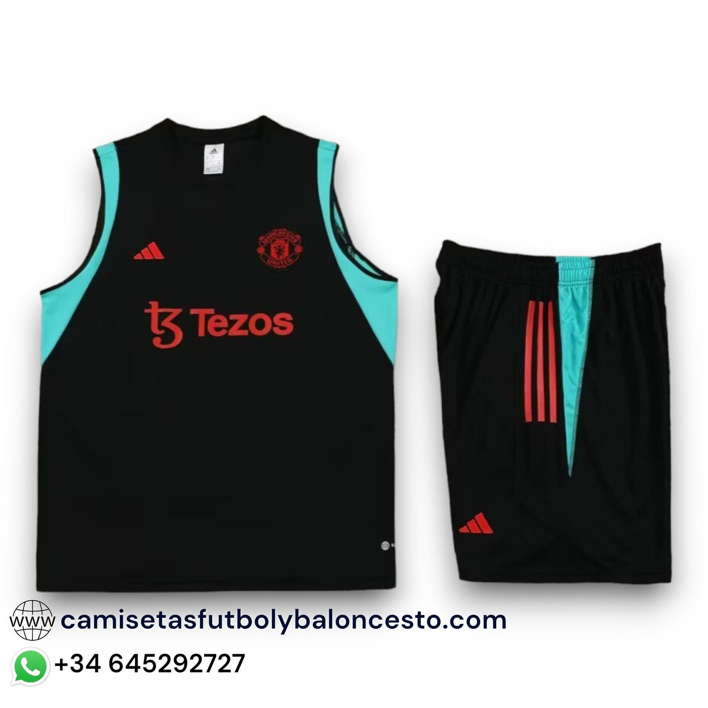 Conjunto Manchester United 2023-2024 Alternativo - Tirantes - Entrenamiento