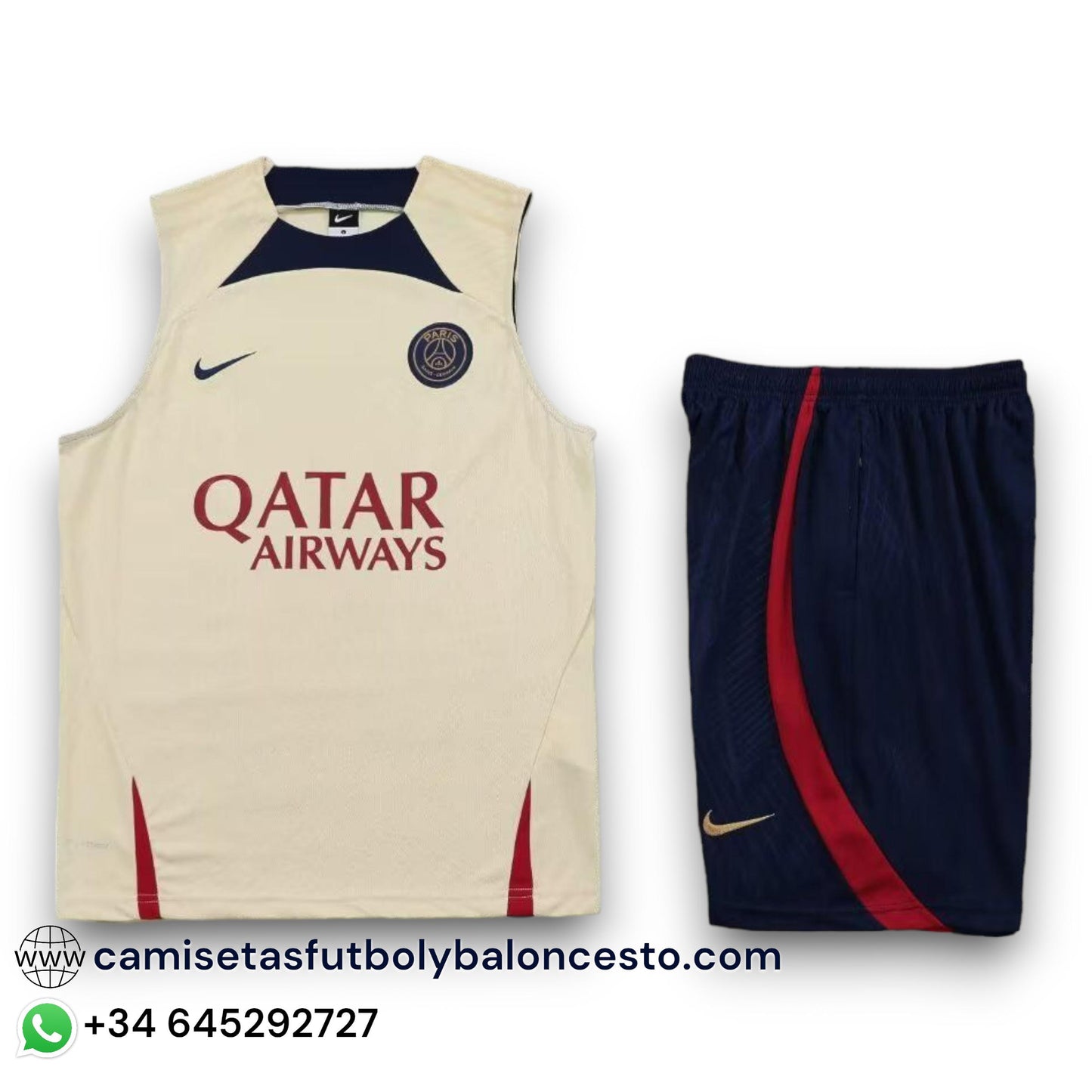 Conjunto PSG  2023-2024 Alternativo - Tirantes - Entrenamiento