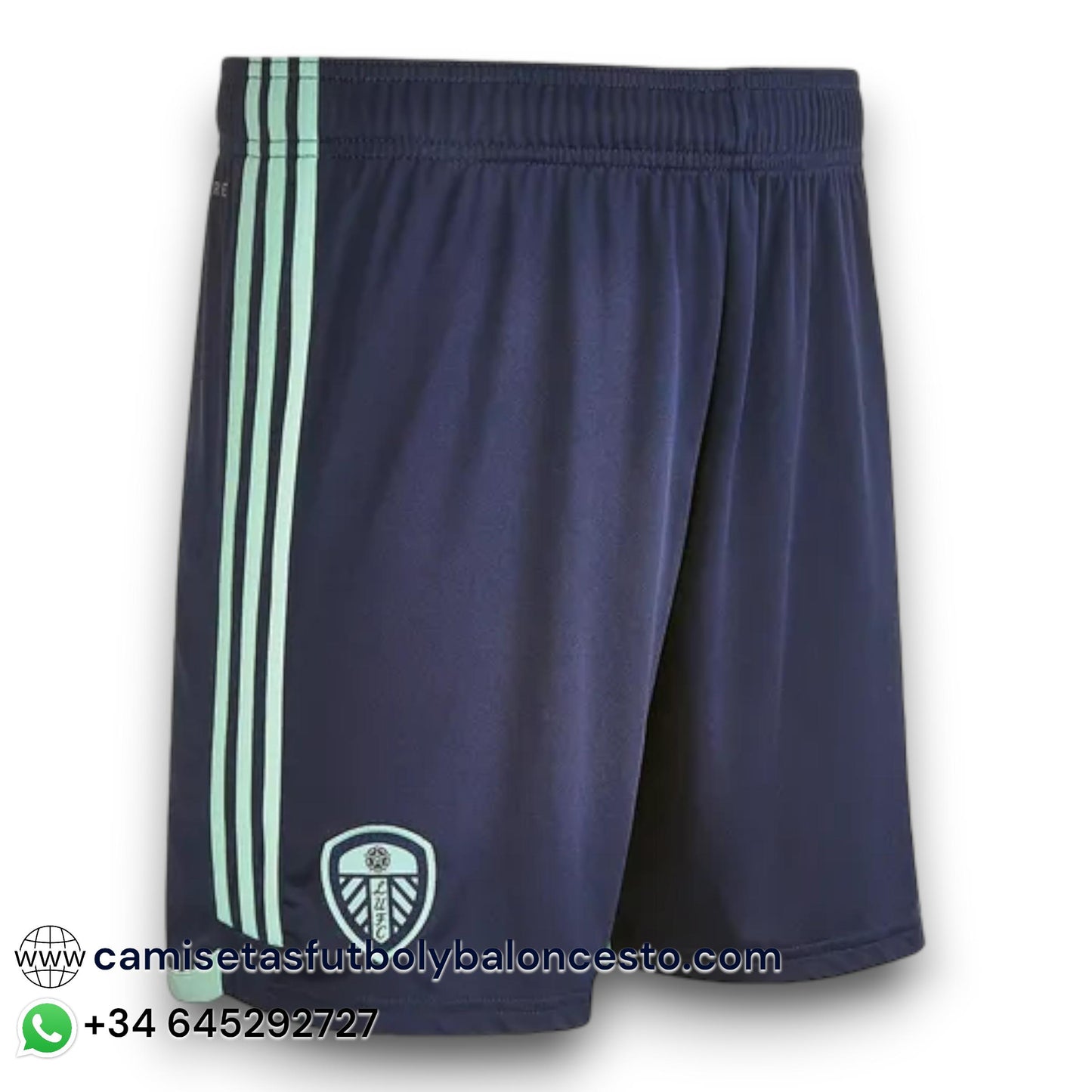 Pantalón corto Leeds United 2023-2024 Visitante