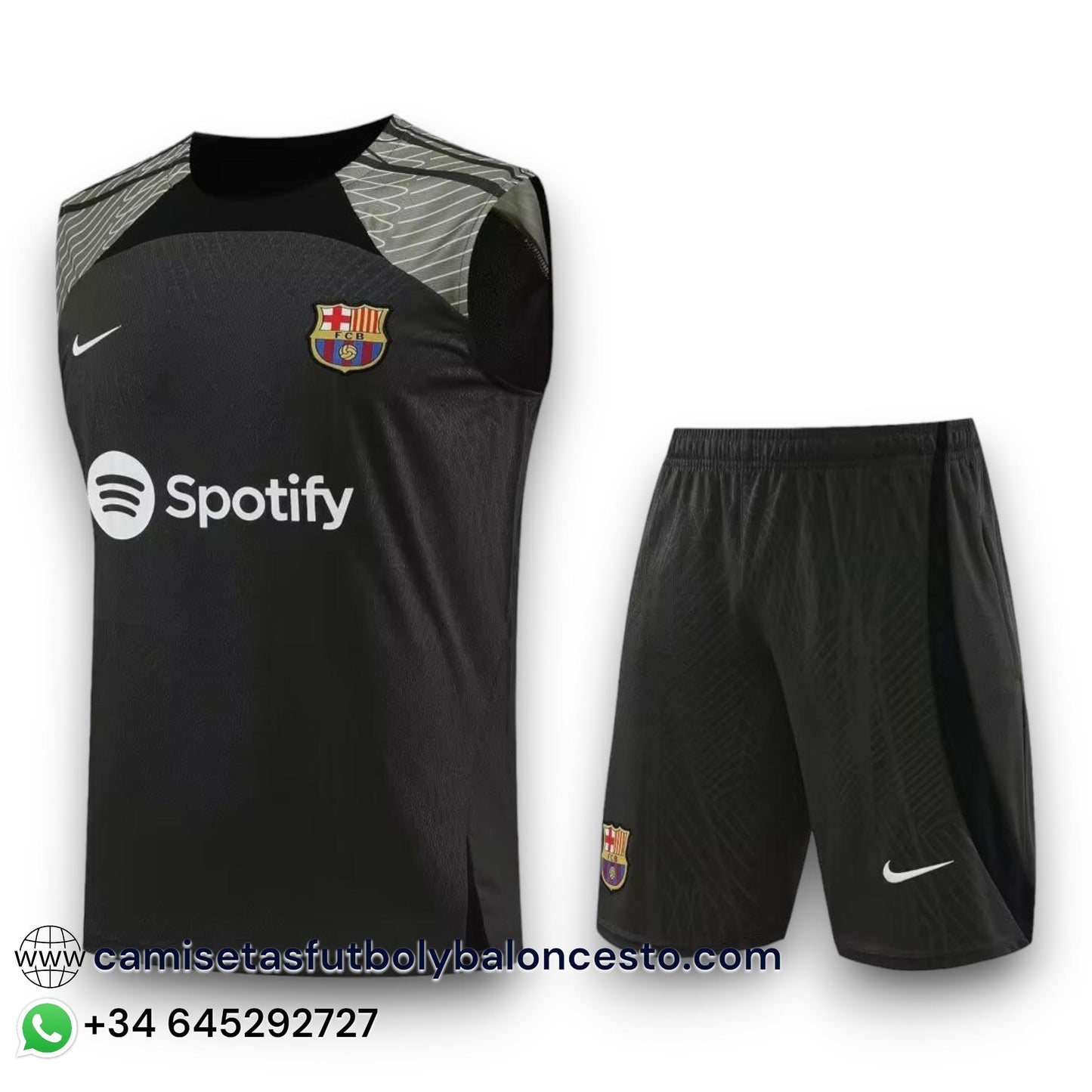 Conjunto Barcelona  2023-2024 Alternativo 2 - Tirantes - Entrenamiento