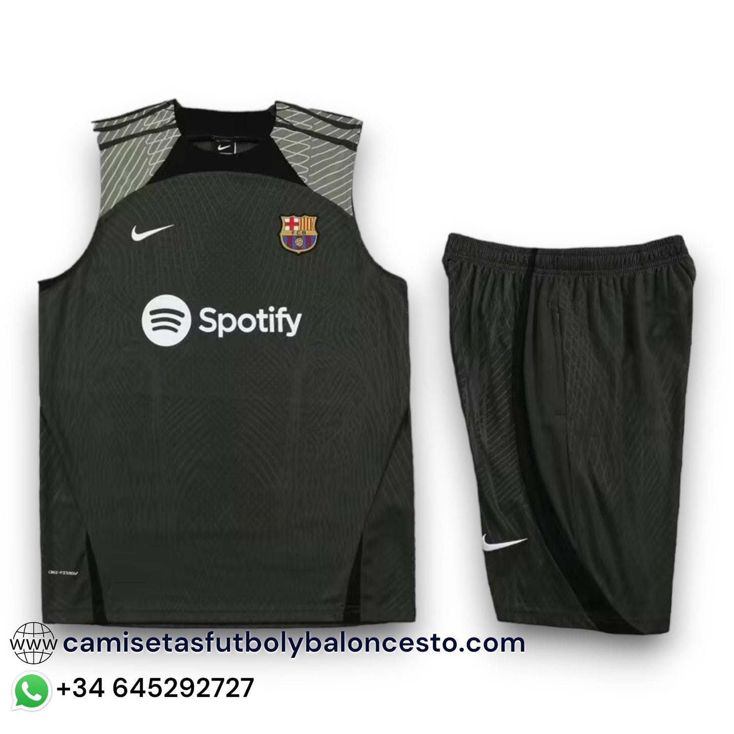 Conjunto Barcelona  2023-2024 Alternativo 2 - Tirantes - Entrenamiento