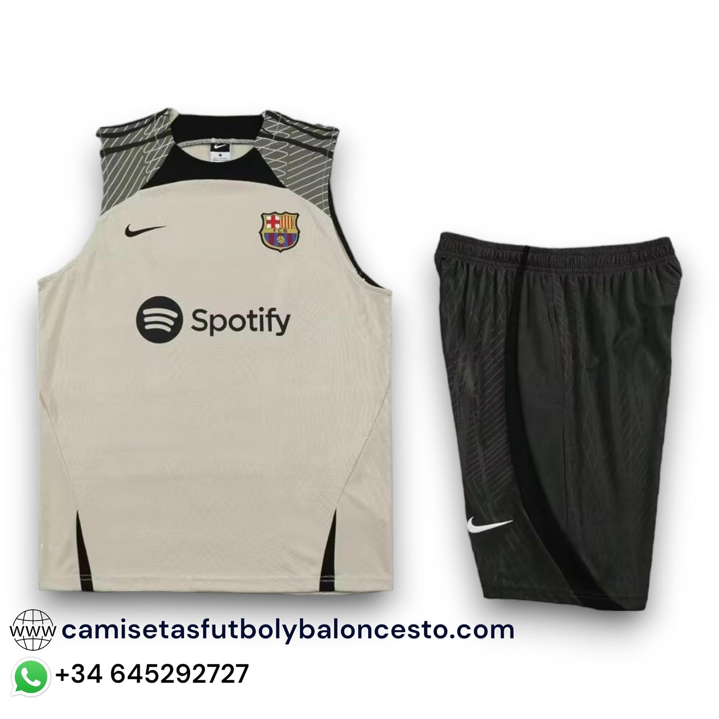 Conjunto Barcelona  2023-2024 Alternativo 3 - Tirantes - Entrenamiento