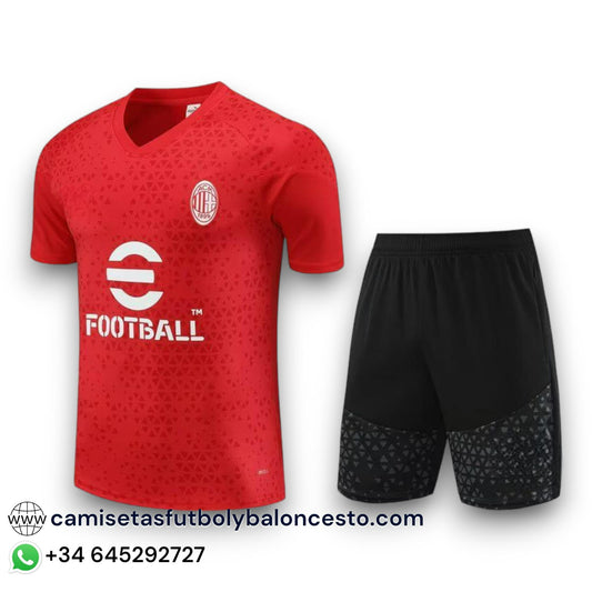 Conjunto Milan 2023-2024 Local - Entrenamiento