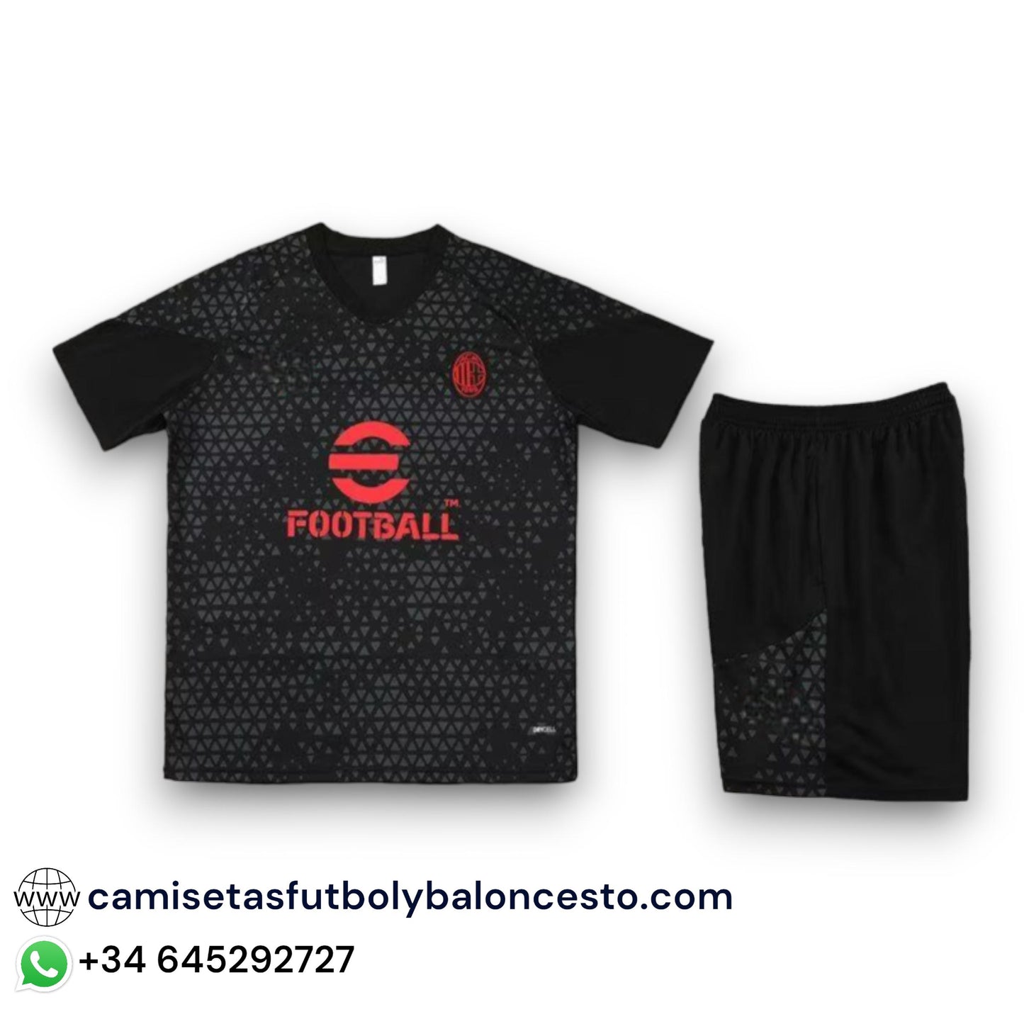 Conjunto Milan 2023-2024 Alternativo 2 - Entrenamiento