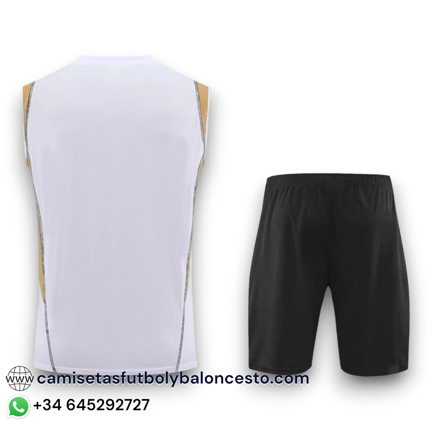 Conjunto Real Madrid  2023-2024 Local - Tirantes - Entrenamiento