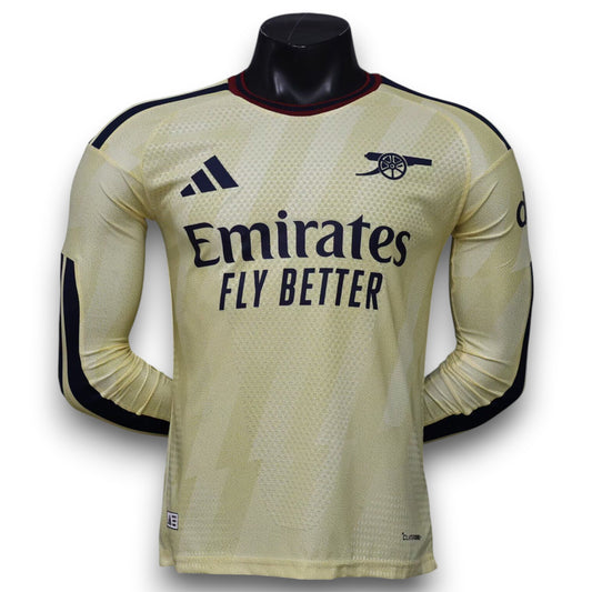 Camiseta Arsenal 2026-2027 Alternativa Manga Larga - Version Pro Player