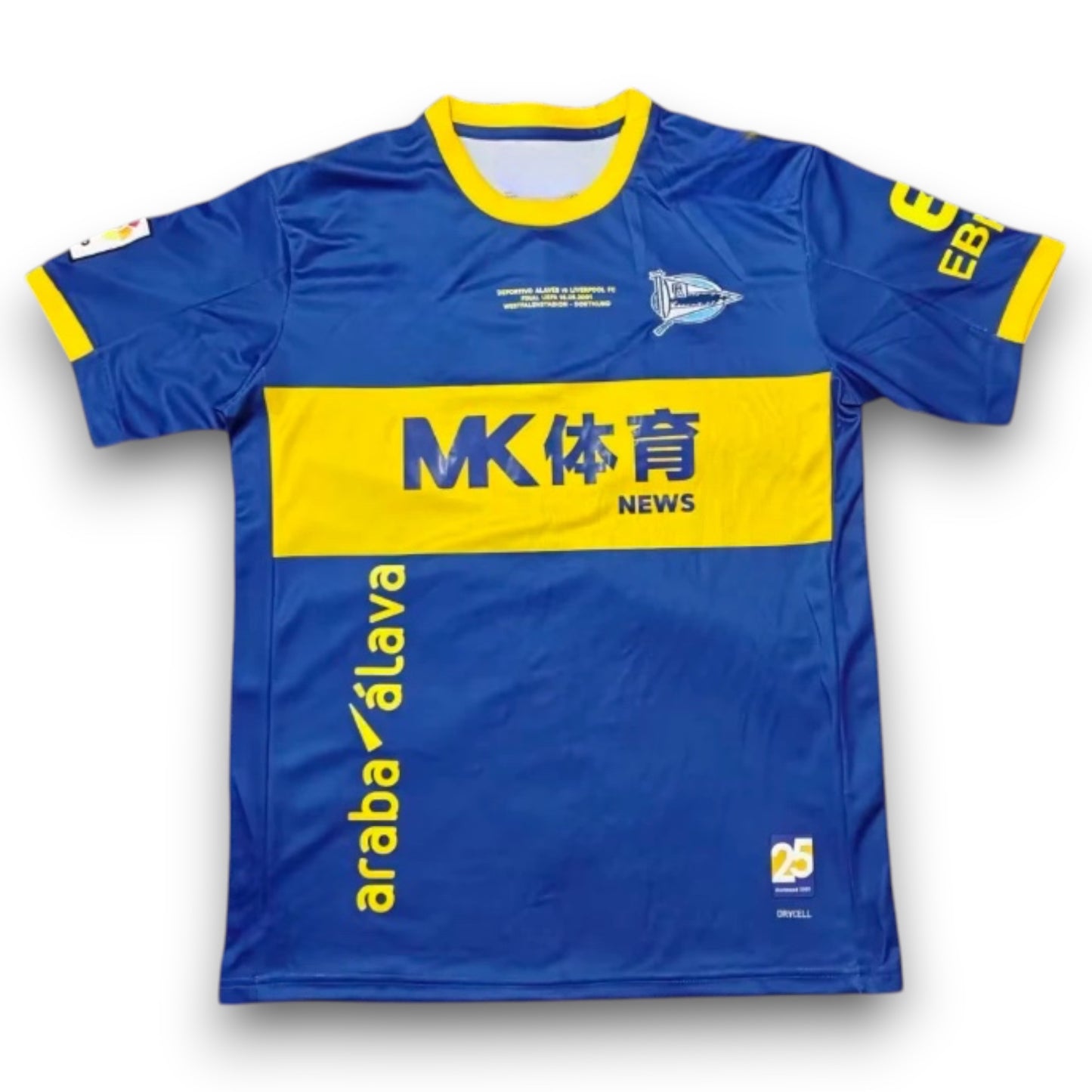 Camiseta Alavés 2025-2026 Retro