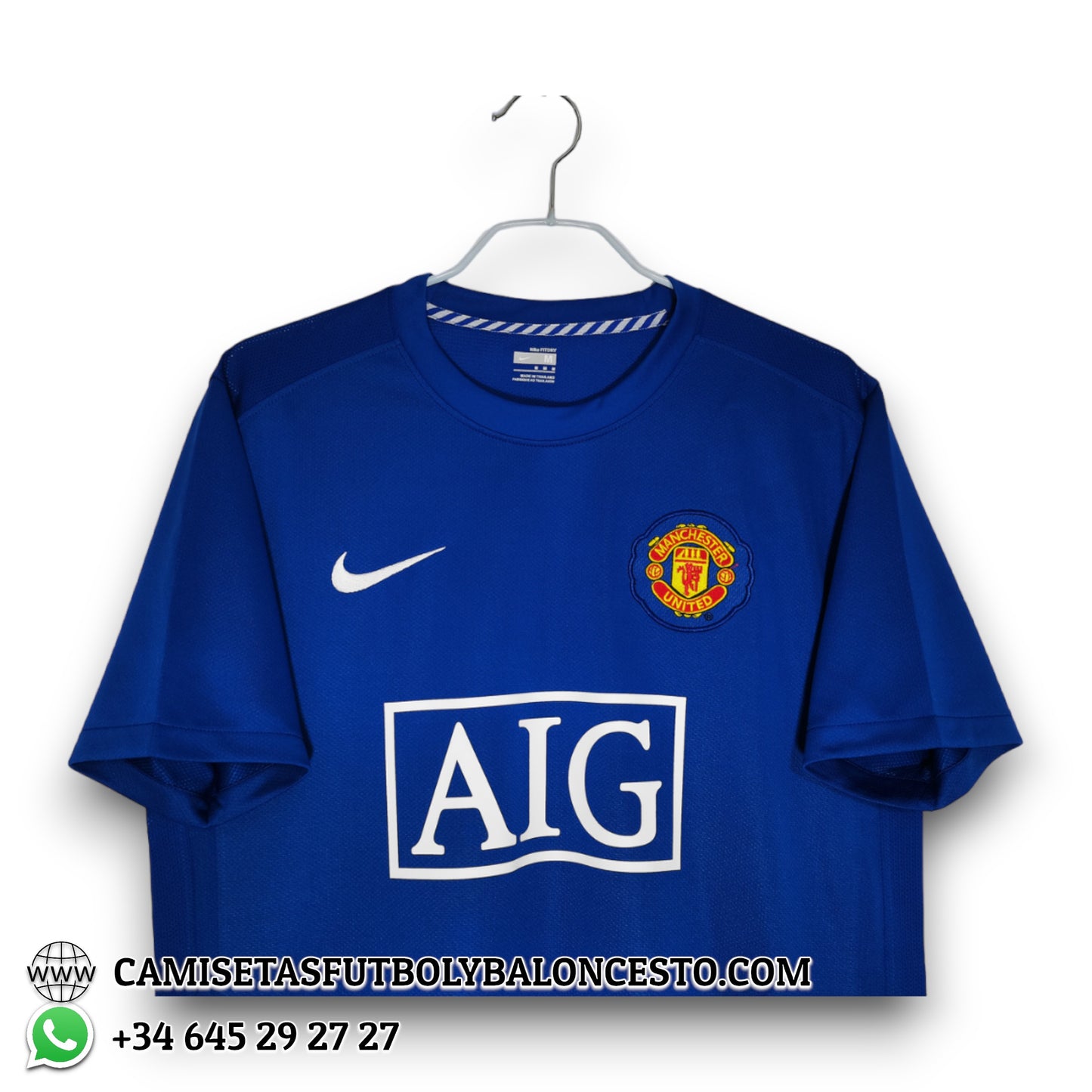 Camiseta Manchester United 2008-2009 Alternativa