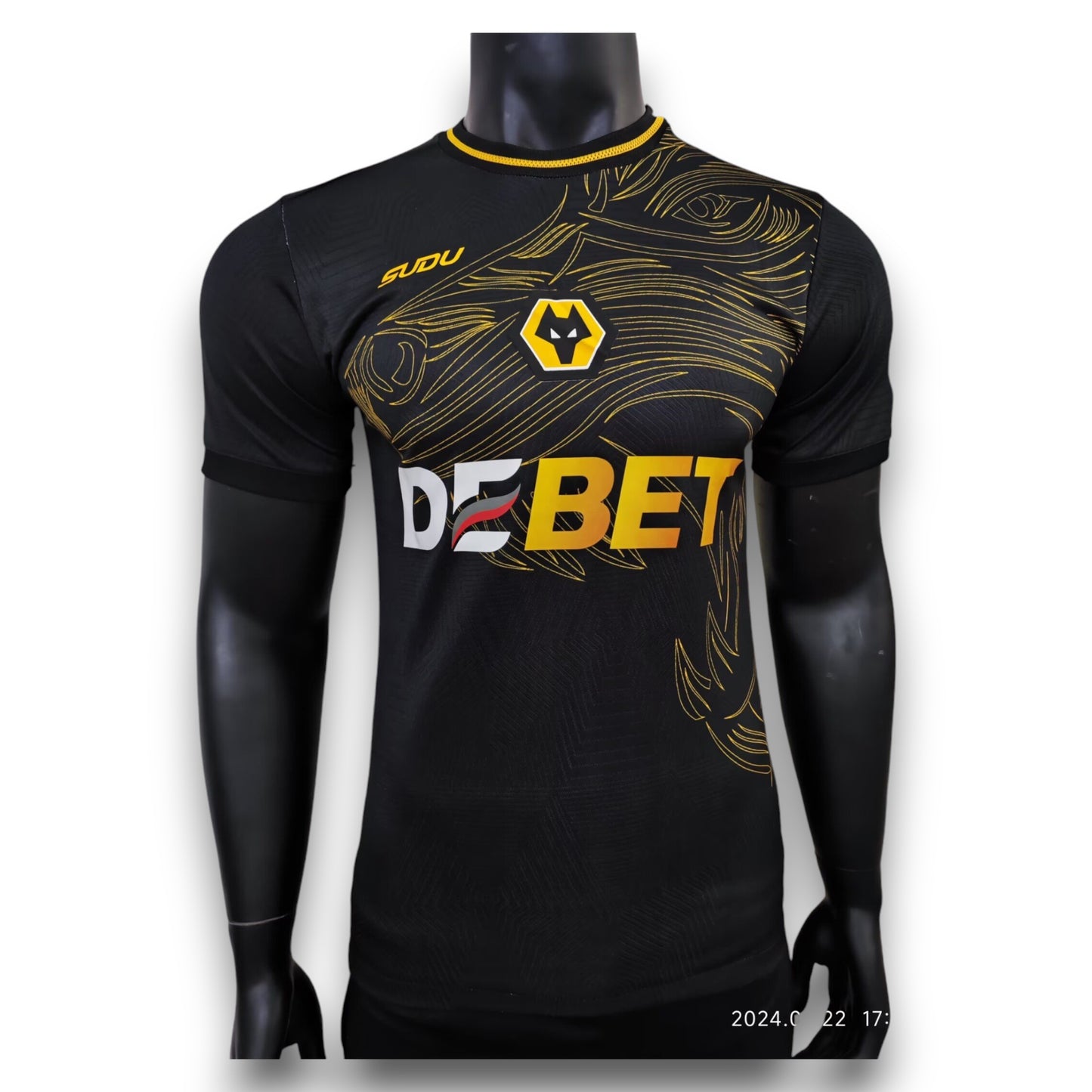 Camiseta Wolves 2024-2025 Visitante- Version Pro Player