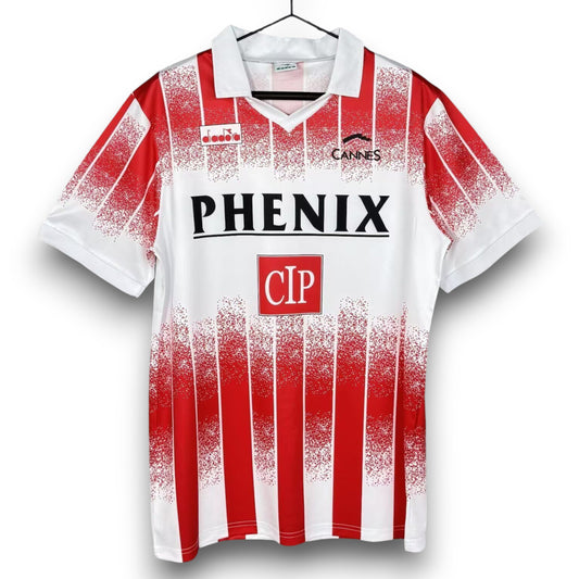 Camiseta AS Cannes 1991-1992 Local