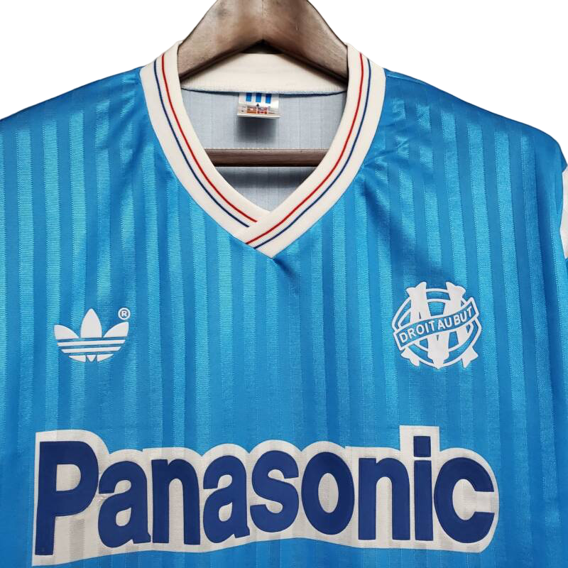 Camiseta Olympique de Marsella 1990-1991 Visitante