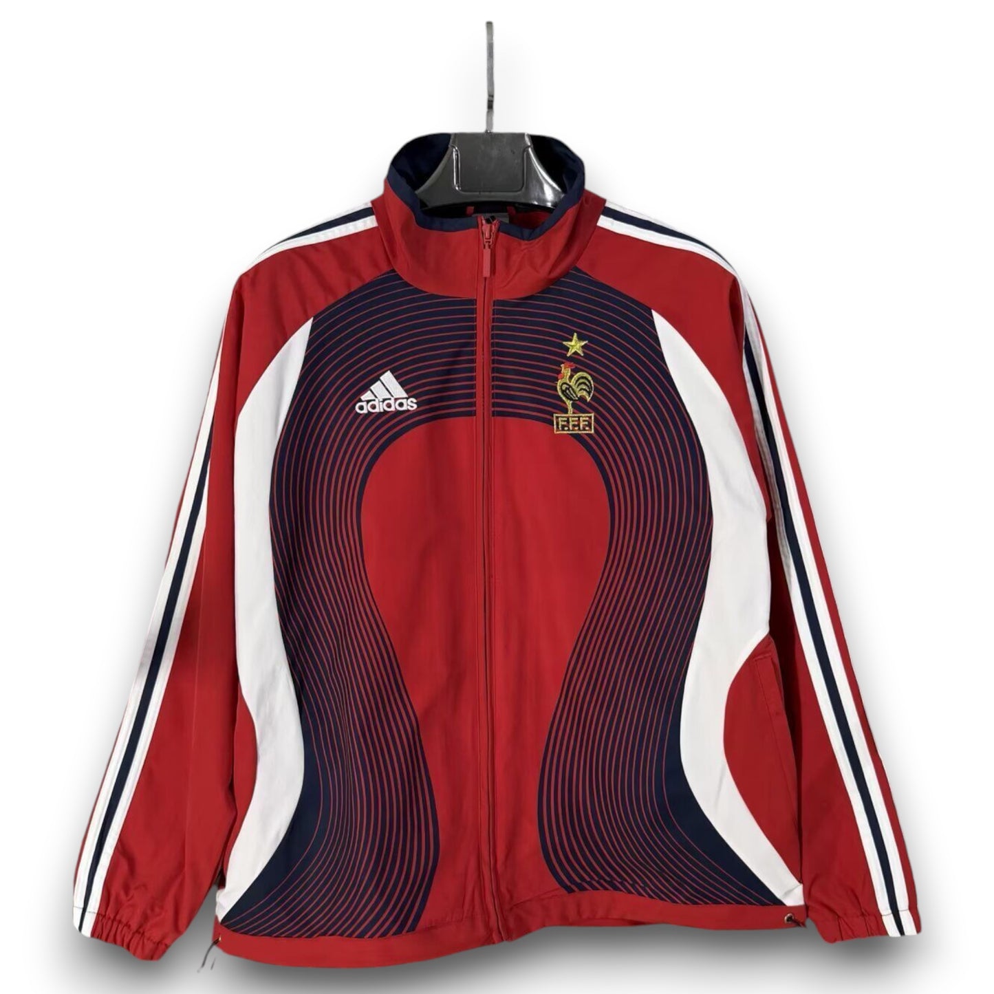 Chaqueta Francia 2006 Rojo - Cortavientos