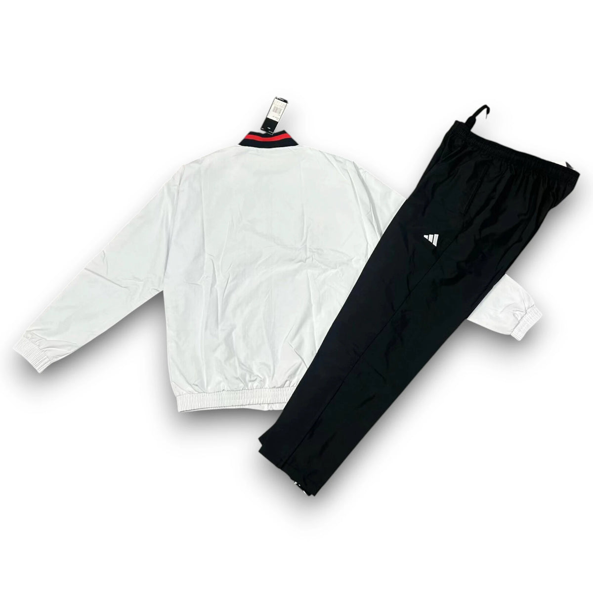 Chándal Manchester United 2026-2027 Retro White - Cremallera