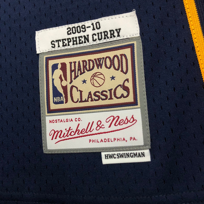 Camiseta Warriors Curry - Mitchell & Ness- Navy