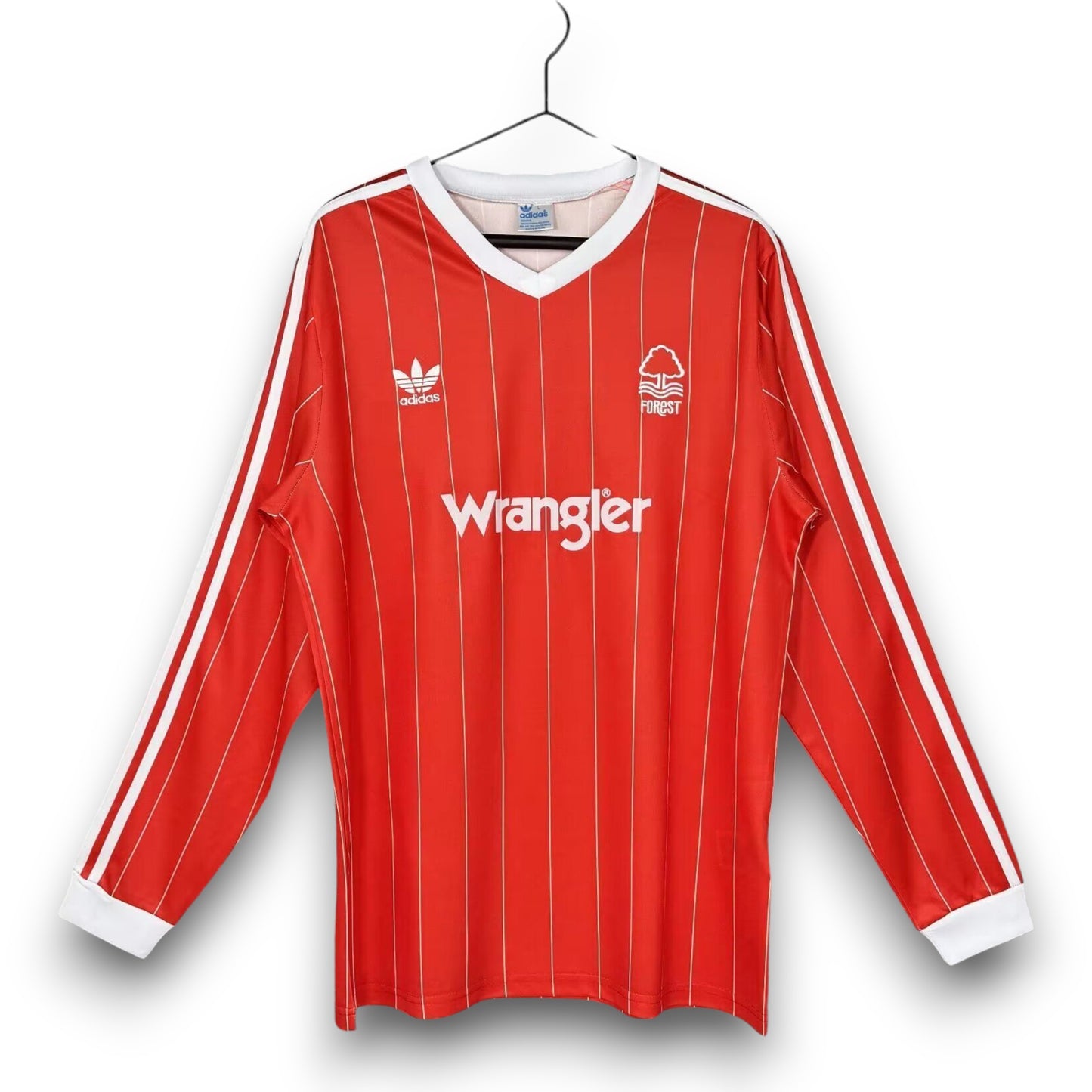 Camiseta Nottingham Forest 1982-1984 Local  Manga Larga
