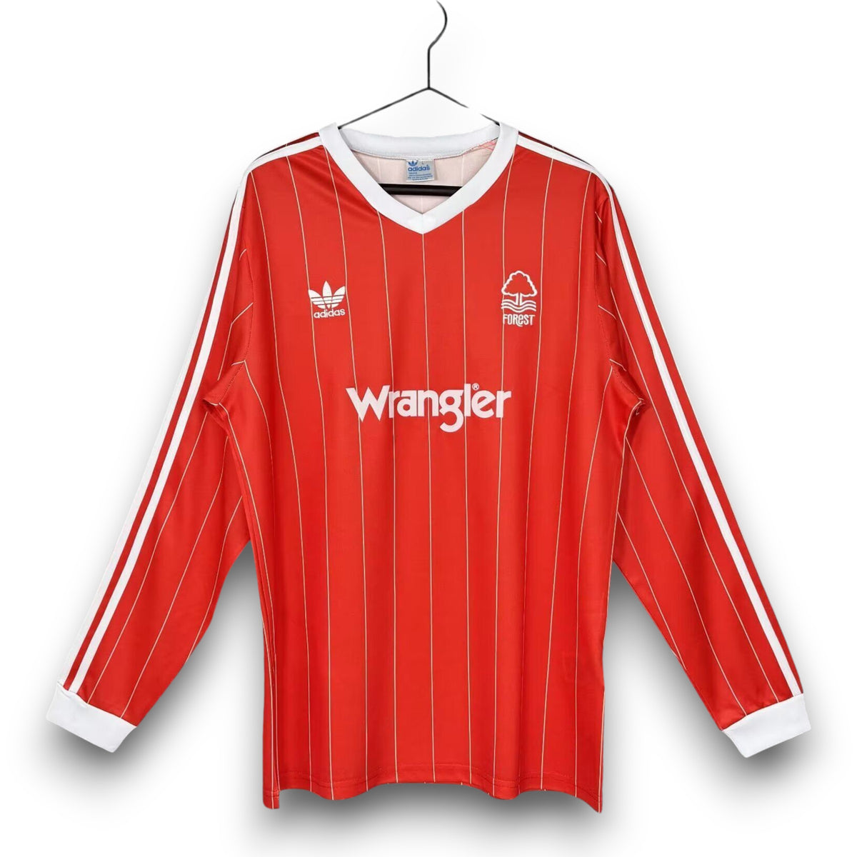 Camiseta Nottingham Forest 1982-1984 Local Manga Larga