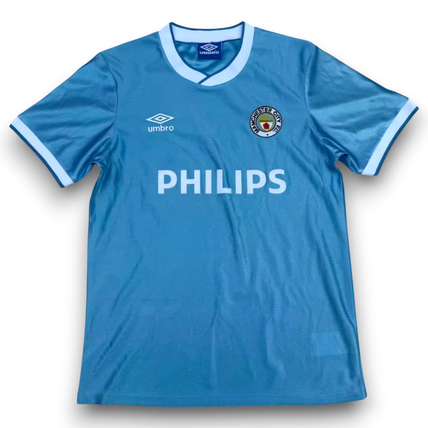 Camiseta Manchester City 1986-1987 Local