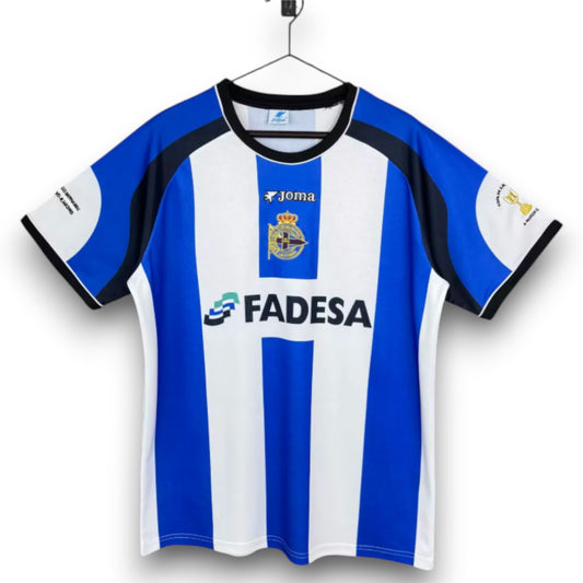 Camiseta Deportivo La Coruña 2001-2002 Local