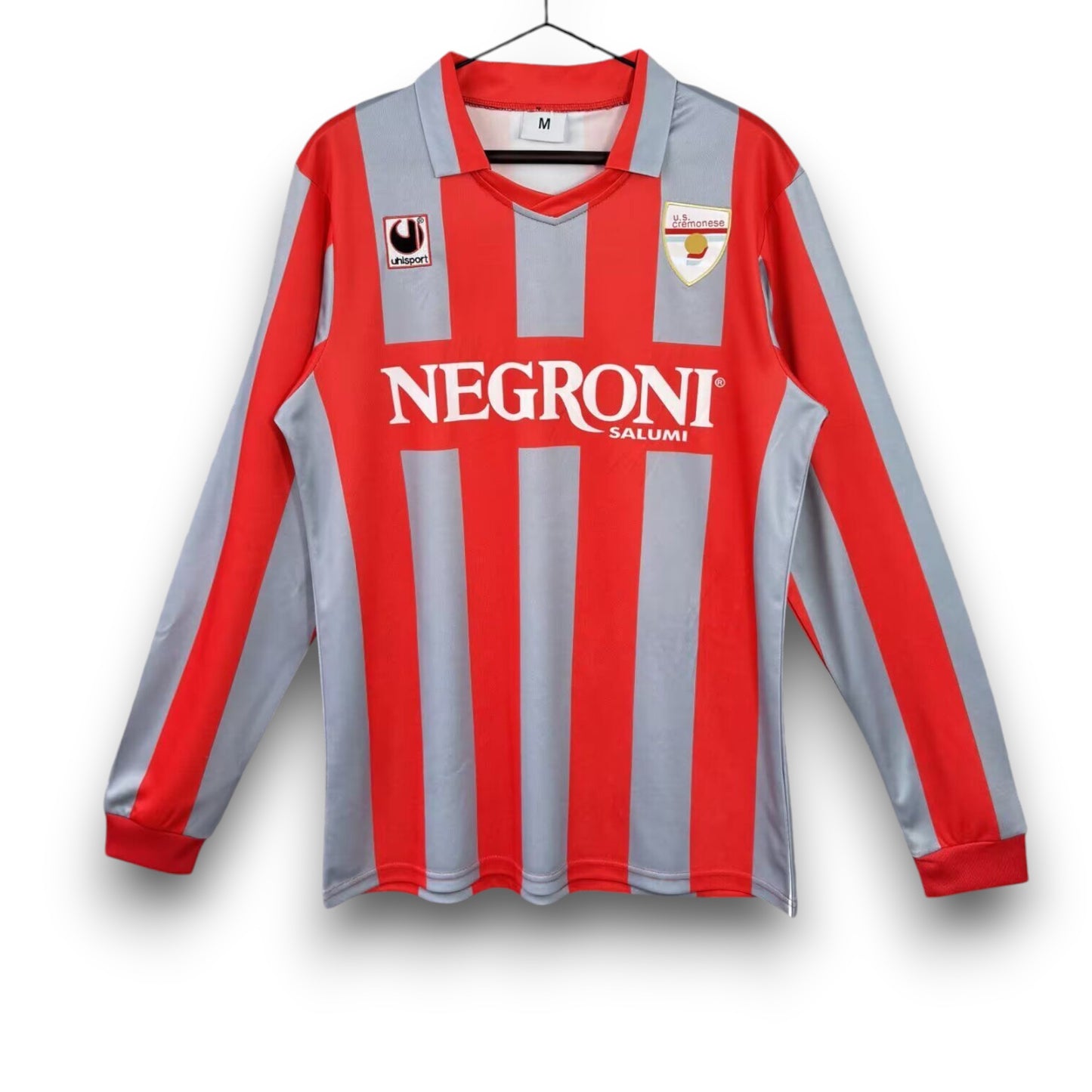 Camiseta Cremonese 1995-1996 Visitante Manga Larga