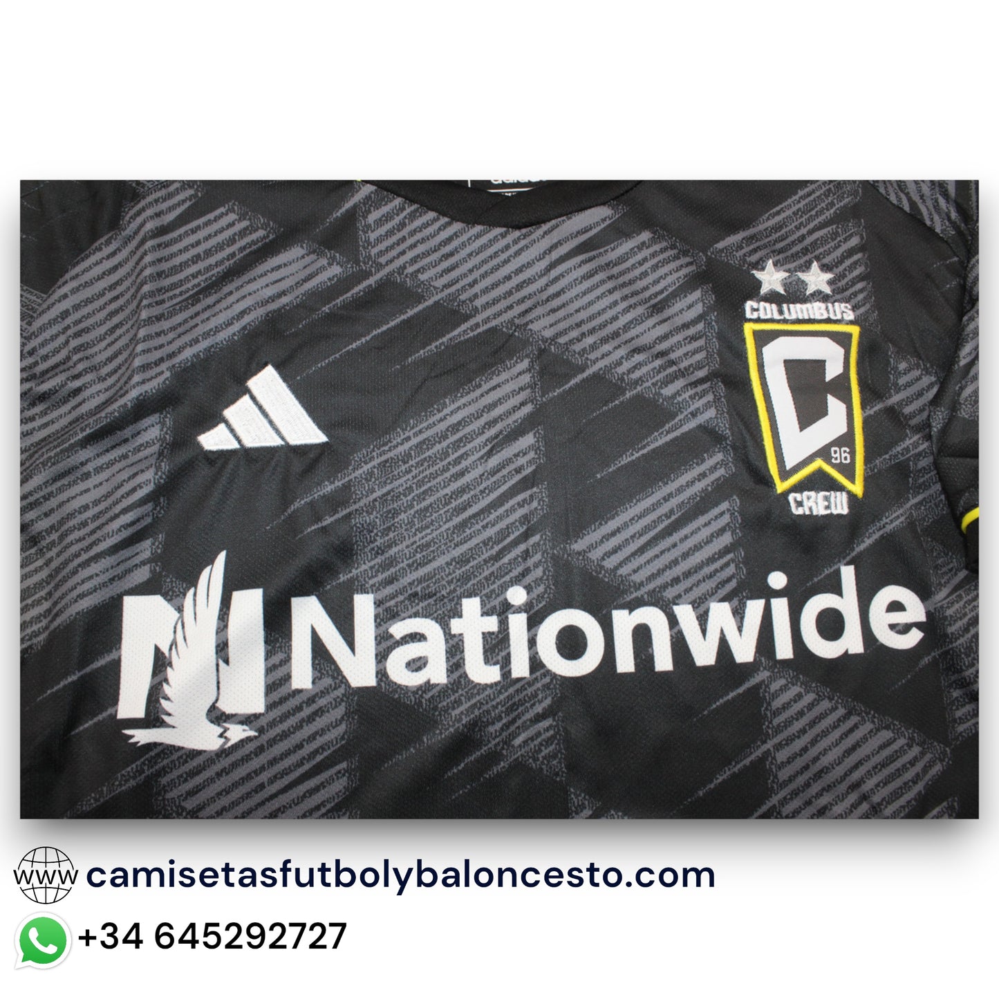 Camiseta Columbus Crew 2023/2024 Visitante