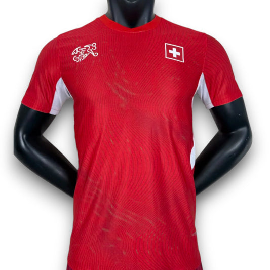 Camiseta Suiza 2025-2026 Local - Version Pro Player