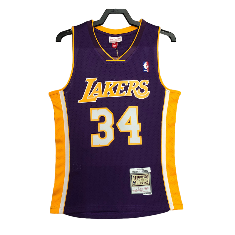 Camiseta Los Angeles Lakers - O'Neal - Mitchell and Ness Purple