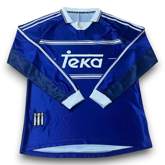 Camiseta Real Madrid 1998-99 Visitante Manga Larga